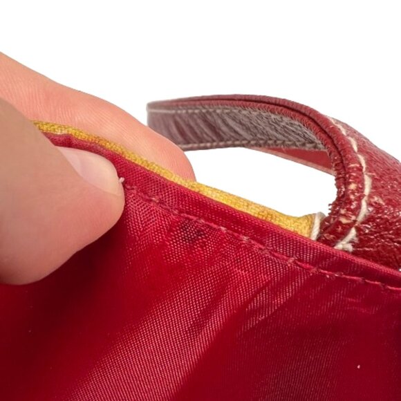 Ashley‎ M Women Embellished Patriotic Elvis Print Handbag Multicolor Beaded Flag - Picture 16 of 16